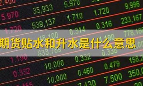 期货贴水什么意思(期货市场贴水)_https://www.kairu168.com_郑商所_第1张