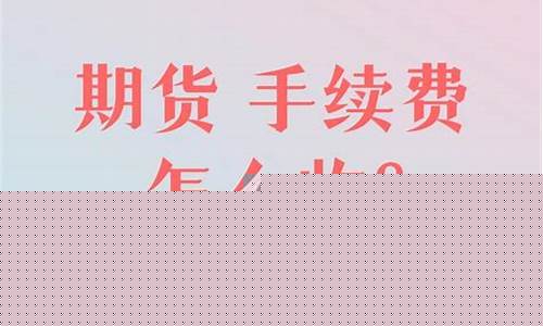 期货手续费怎么加的(期货手续费加1分返90%)_https://www.kairu168.com_广期所_第1张