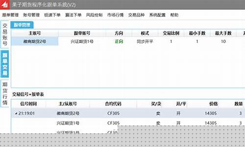期货自动跟单(期货自动跟单软件多少钱)_https://www.kairu168.com_上期所_第1张