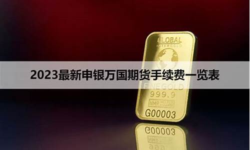 申银万国期货手续费(申银万国期货手续费高不高)_https://www.kairu168.com_上期能源_第1张