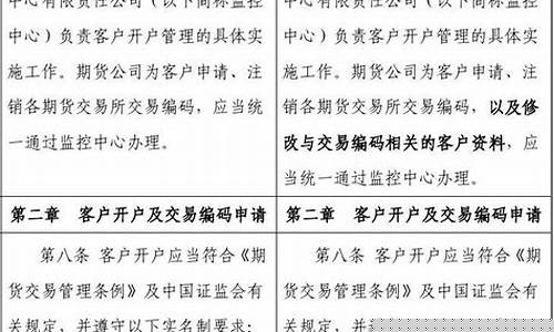 期货开户规定(期货开户哪家手续费最便宜)_https://www.kairu168.com_广期所_第1张