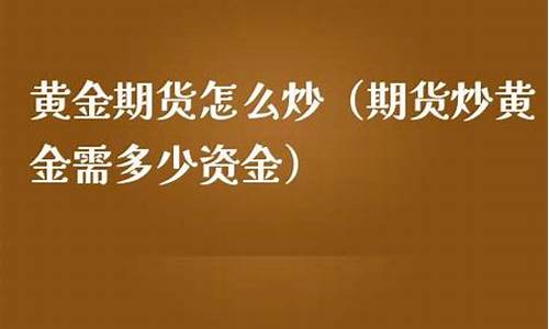 小资金炒期货怎么炒(小资金怎么玩股指期货)_https://www.kairu168.com_大商所_第1张